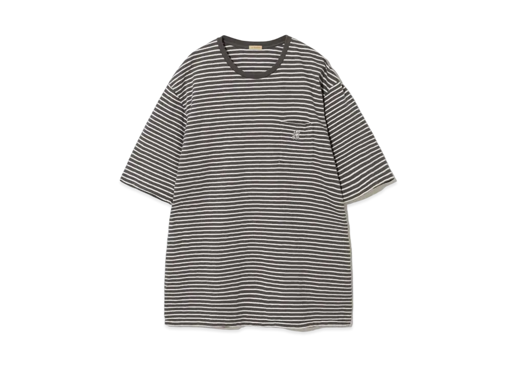 UNDERCOVER Cotton Border T-Shirt "Gray"