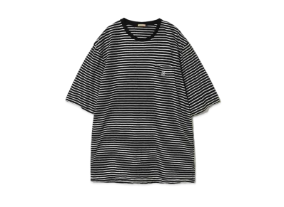 UNDERCOVER Cotton Border T-Shirt "Black"
