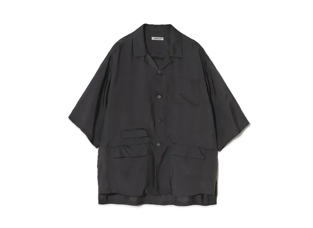 UNDERCOVER Cupra Open Collar Shirt "Gray"
