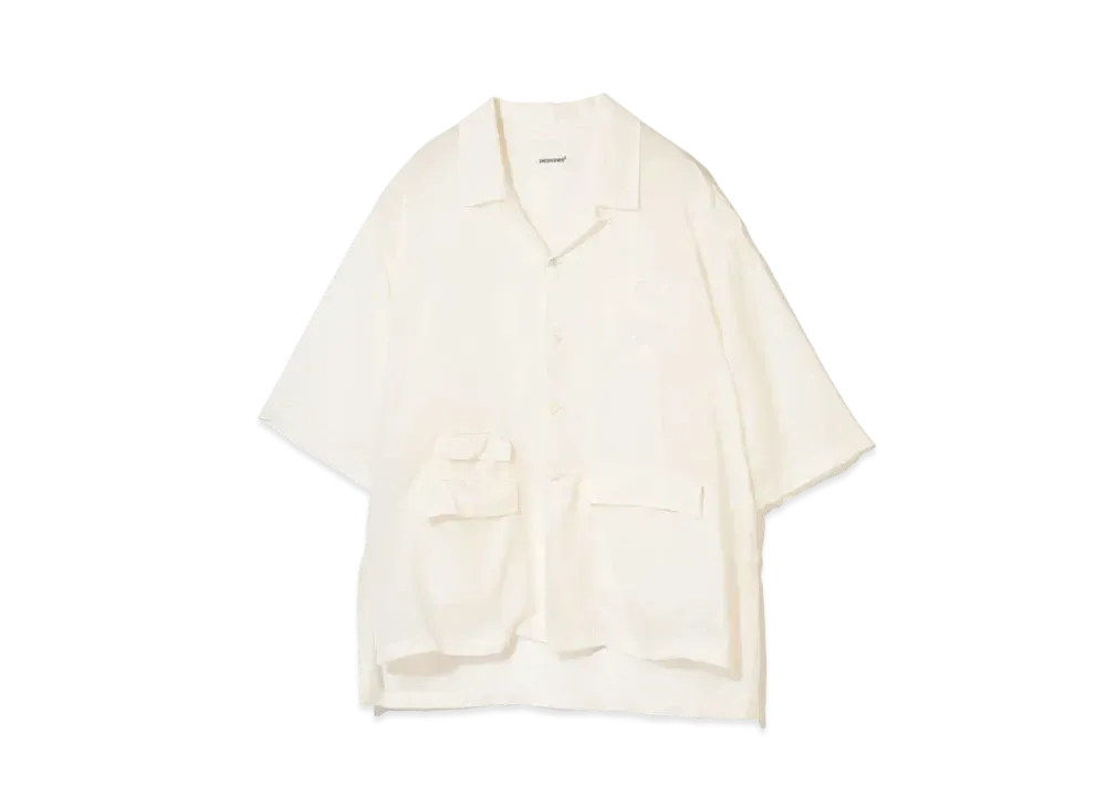 UNDERCOVER Cupra Open Collar Shirt "Off White"