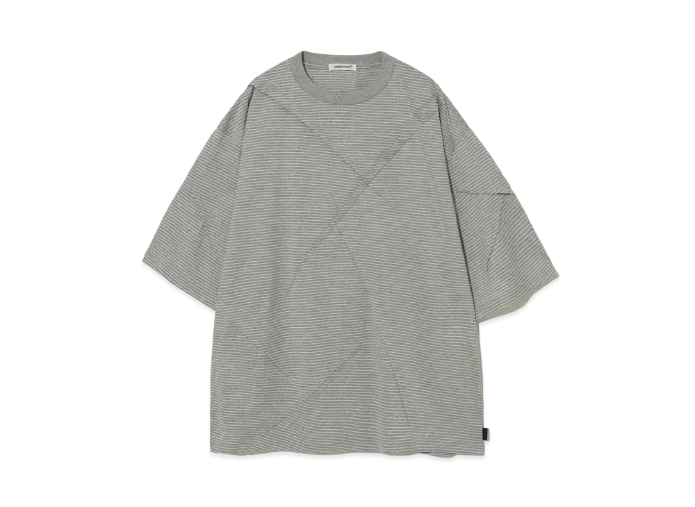 UNDERCOVER Cotton Border T-Shirt "Gray"