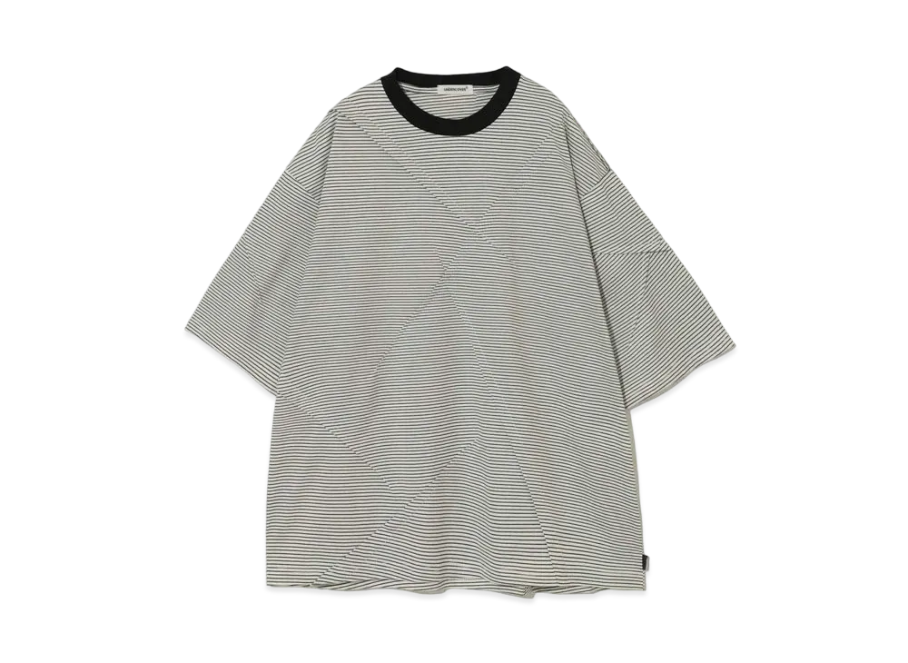 UNDERCOVER Cotton Border T-Shirt "White"