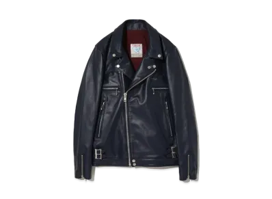 UNDERCOVER Cow Leather Rider Jacket "Black"