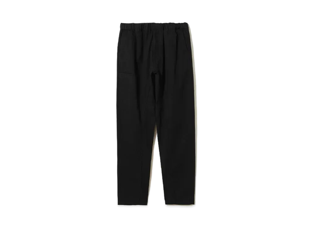 UNDERCOVER Linen Blend Cotton Easy Pants "Black"