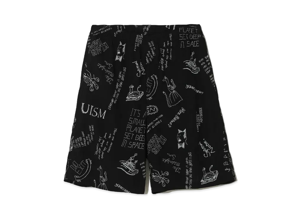 UNDERCOVER Rayon Shorts "Black"