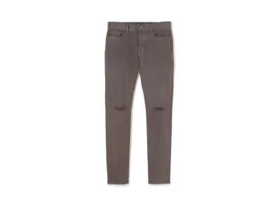 UNDERCOVER Knee Ripped Stretch Pants "Charcoal"