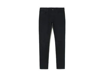 UNDERCOVER Knee Ripped Stretch Pants "Black"