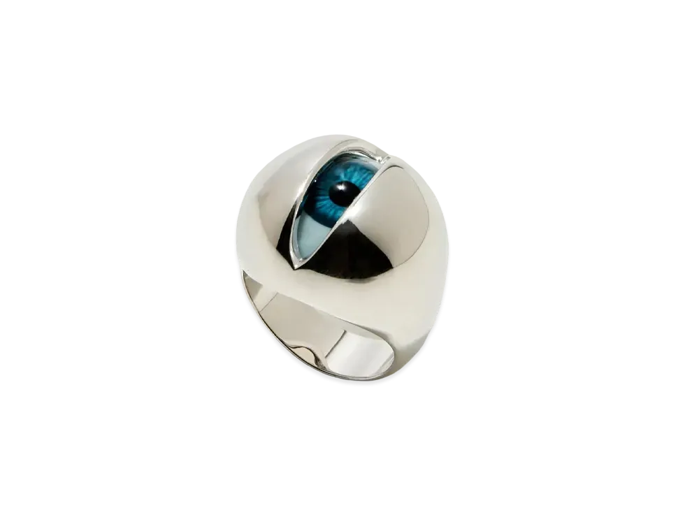 UNDERCOVER Eye Motif Silver Ring "Silver"