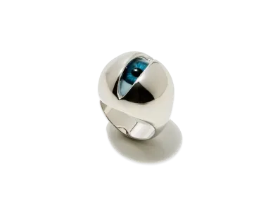 UNDERCOVER Eye Motif Silver Ring "Silver"