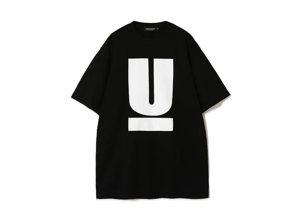 アンダーカバー コットンTシャツ "ブラック"