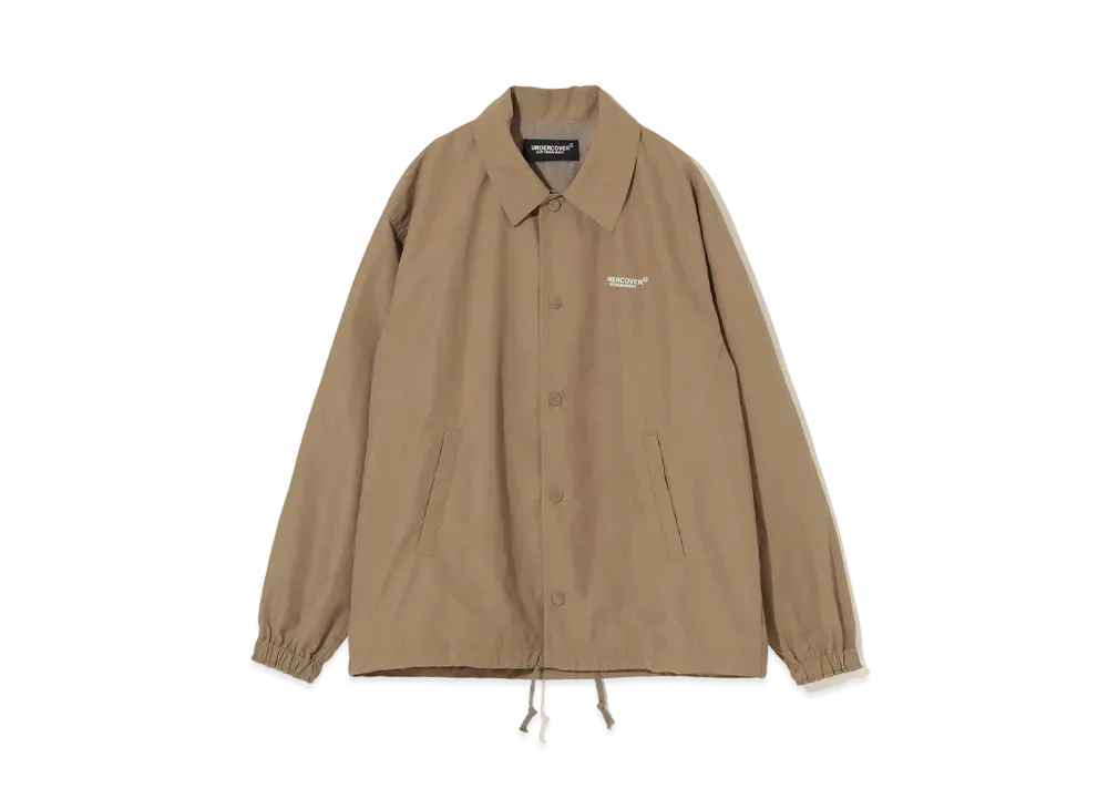 UNDERCOVER Nylon Coach Jacket "Beige"