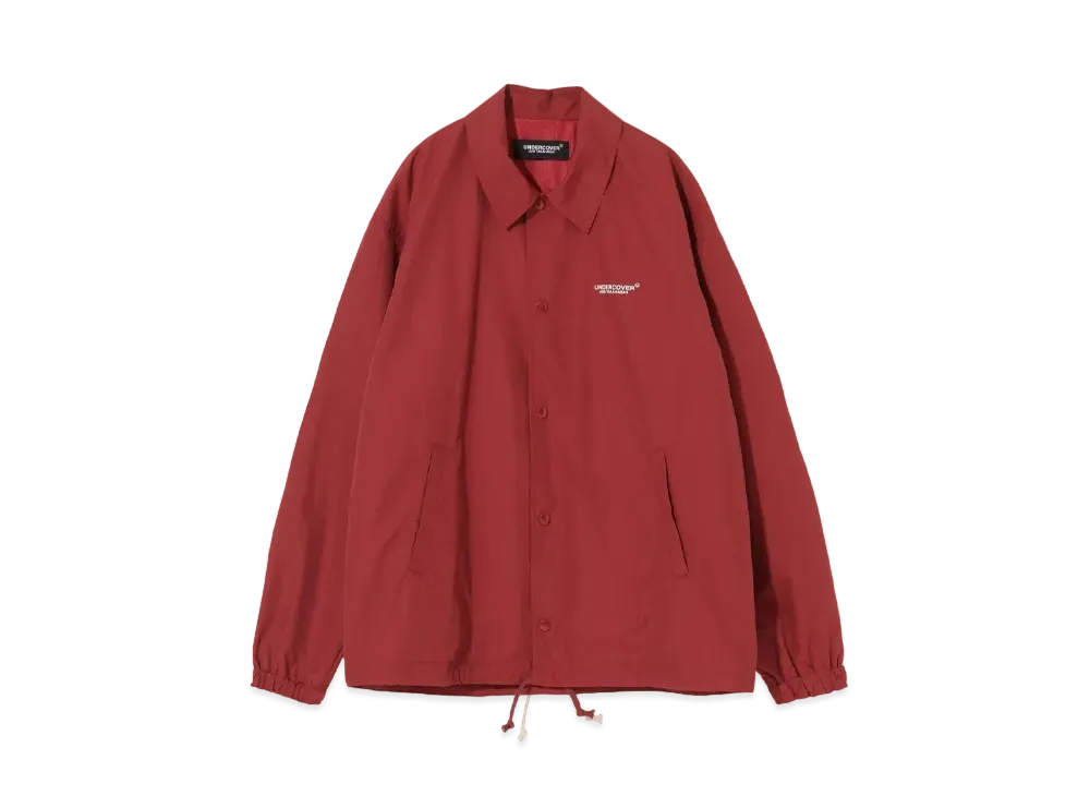 UNDERCOVER Nylon Coach Jacket "Red"