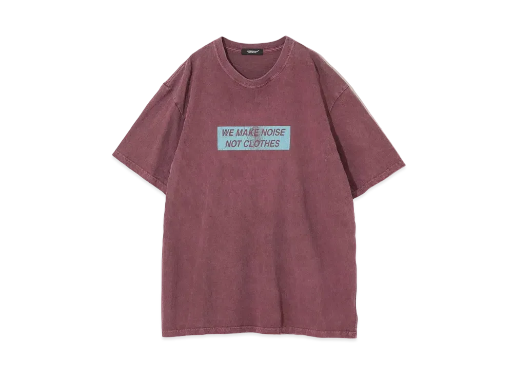 UNDERCOVER Cotton T-Shirt "Bordeaux"