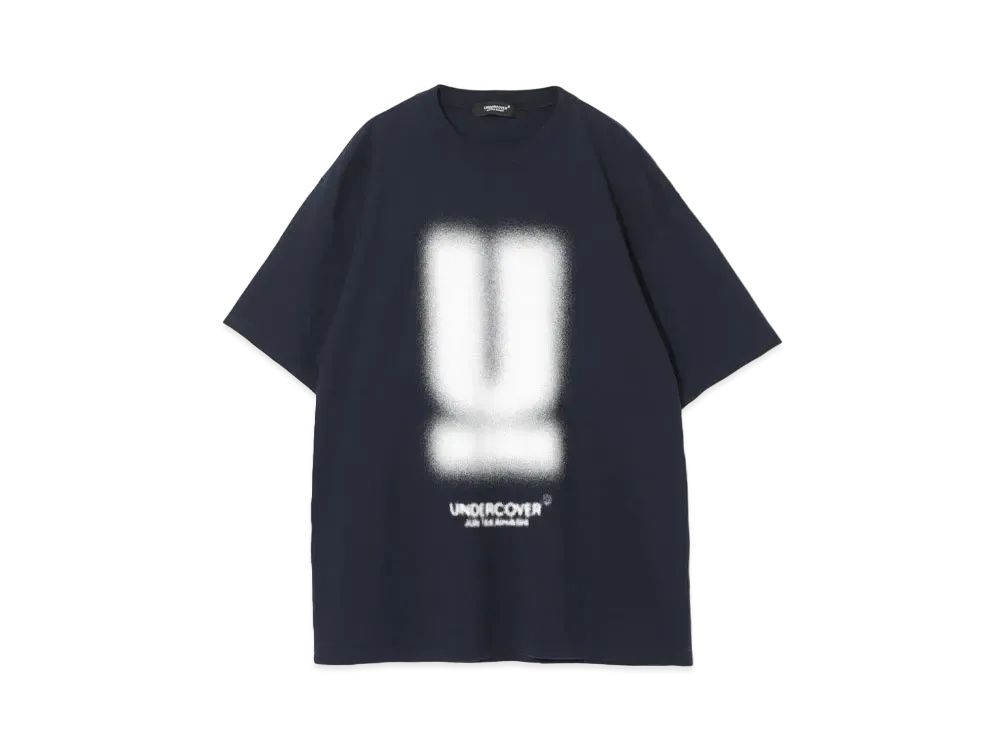UNDERCOVER Cotton T-Shirt "Navy"