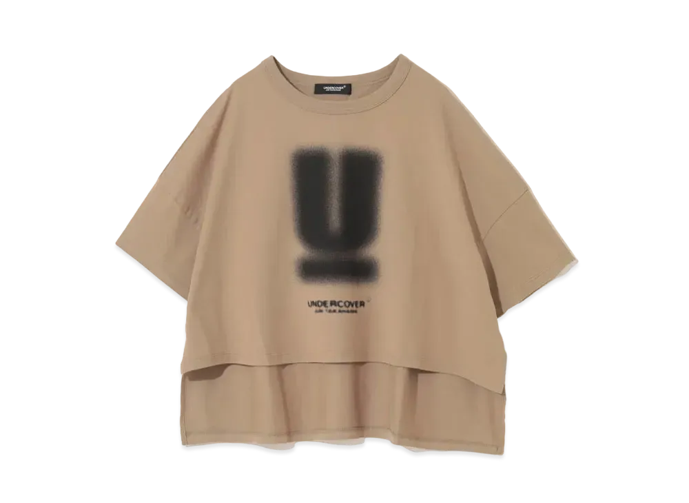 UNDERCOVER Cotton Wide T-Shirt "Beige"