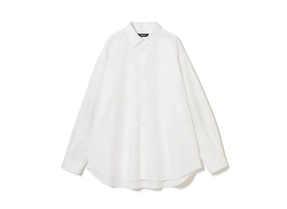 UNDERCOVER Twin Peaks Cotton Broad Shirt "White"