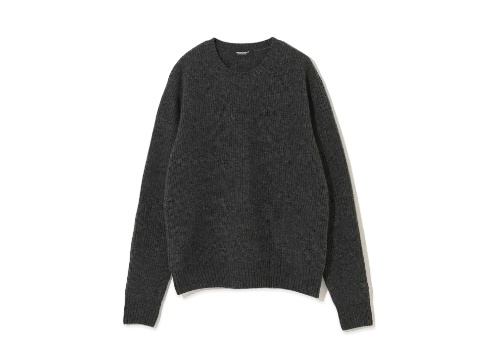 UNDERCOVER Twin Peaks Crew Neck Knit "T.Charcoal"
