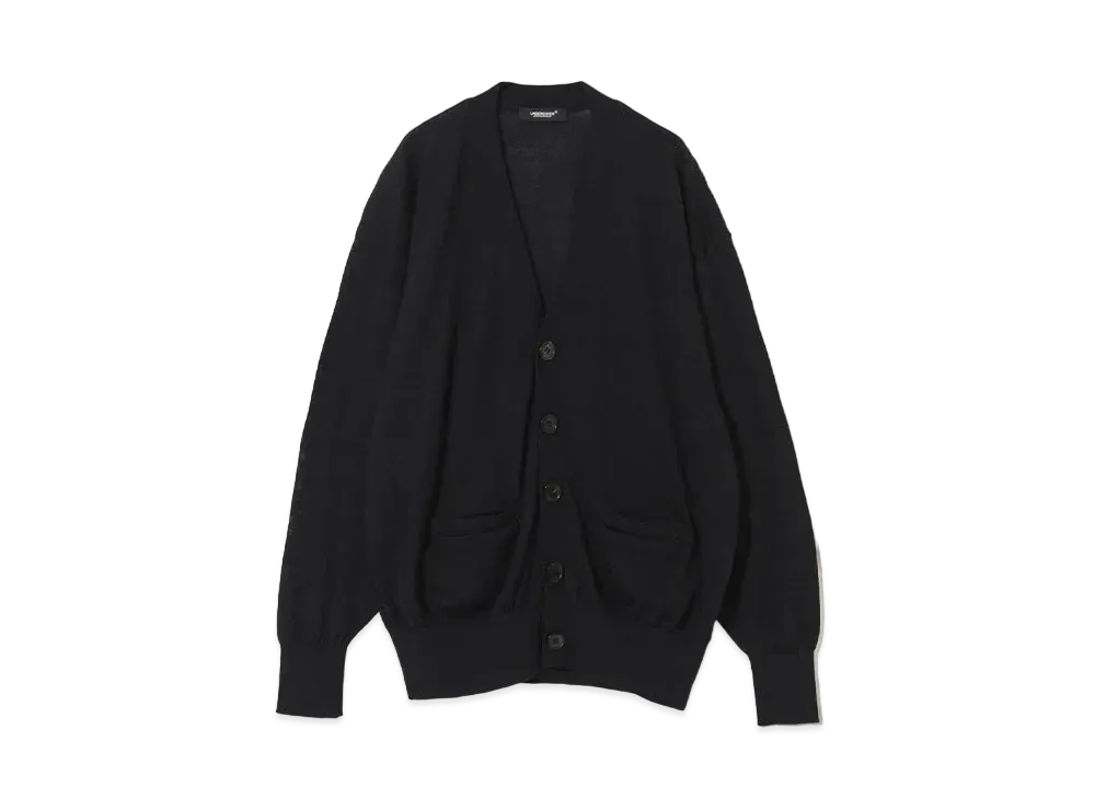 UNDERCOVER Twin Peaks Knit Cardigan "Black"