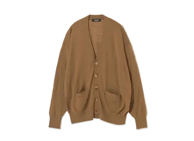 UNDERCOVER Twin Peaks Knit Cardigan "Khaki Beige"