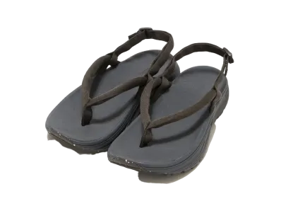 UNDERCOVER OZISM x nonnative by rig Strap Sandals "Charcoal"