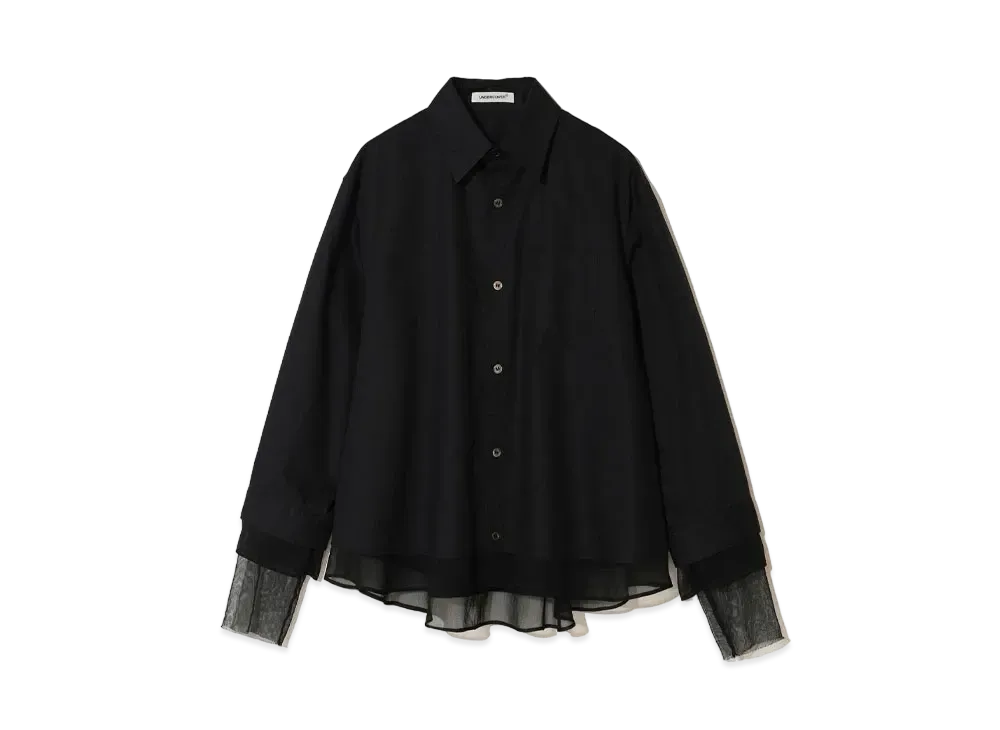 UNDERCOVER Cotton Flare Shirt "Black"