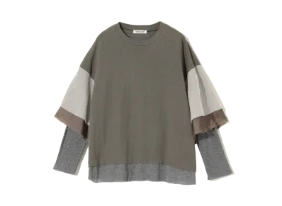 UNDERCOVER Cotton Pullover Top "Gray Khaki"