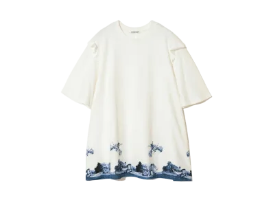 UNDERCOVER Cotton Frill T-Shirt "White"