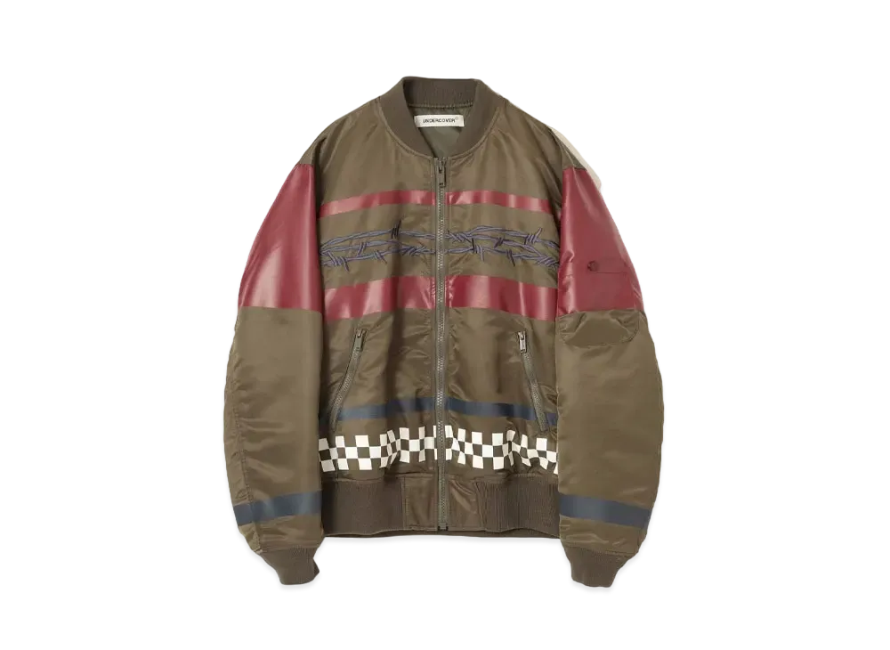 UNDERCOVER Nylon Padded MA-1 "Khaki"