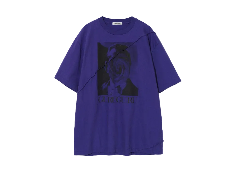 UNDERCOVER Cotton Spiral T-Shirt "Purple"