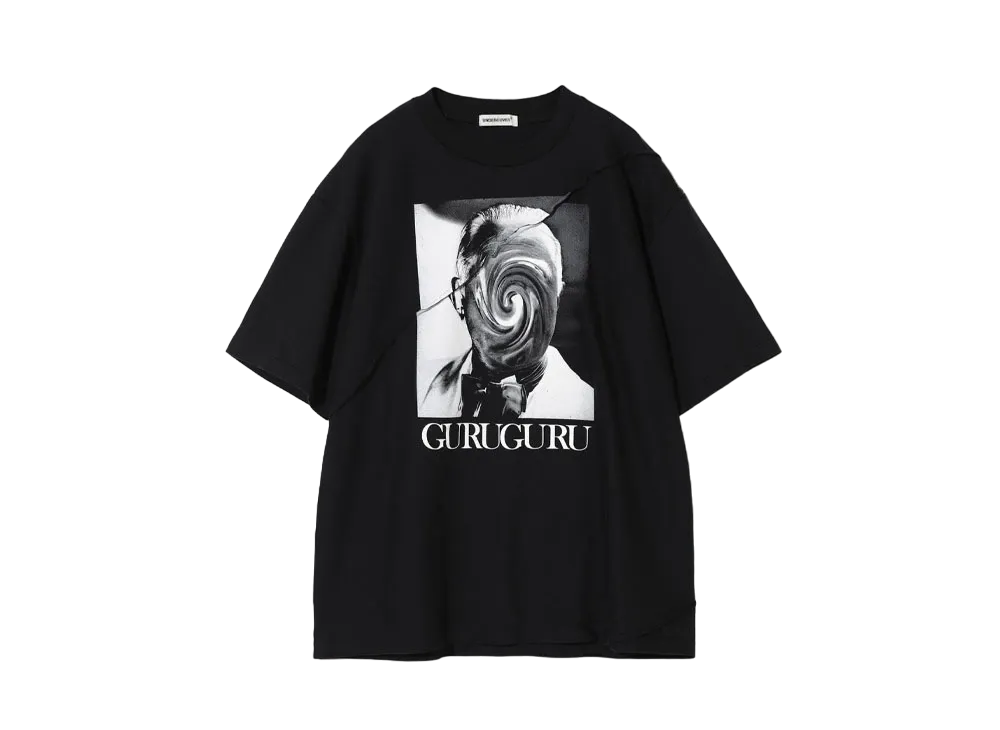 UNDERCOVER Cotton Spiral T-Shirt "Black"