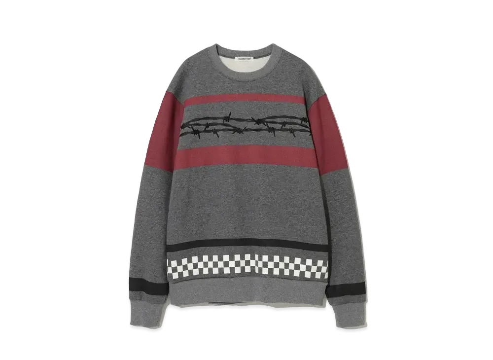 UNDERCOVER Cotton Fleece Pullover "Gray"