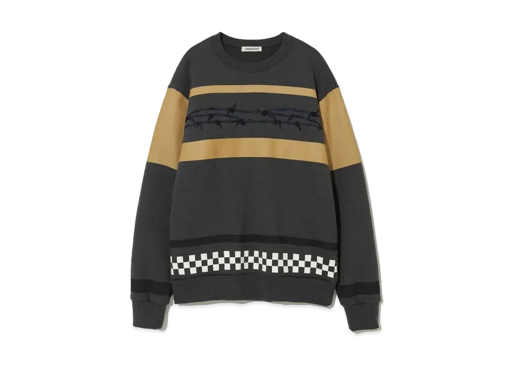 UNDERCOVER Cotton Fleece Pullover "Charcoal"