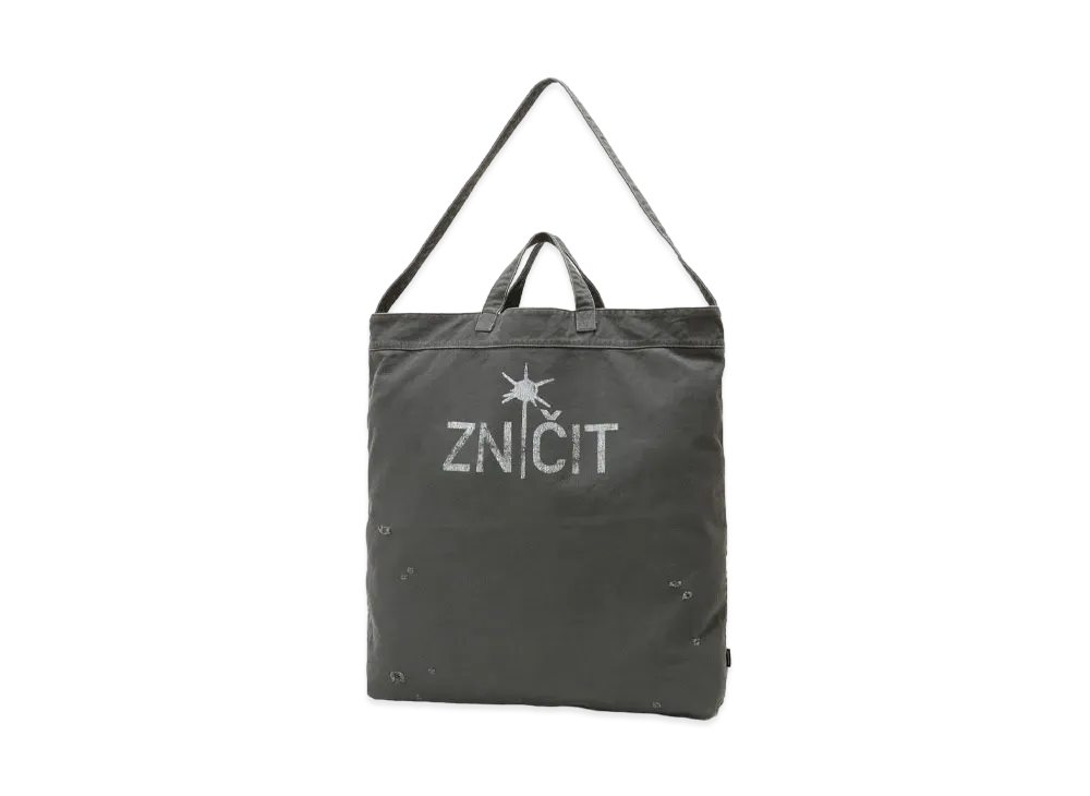 UNDERCOVER Cotton Tote Bag "Charcoal"