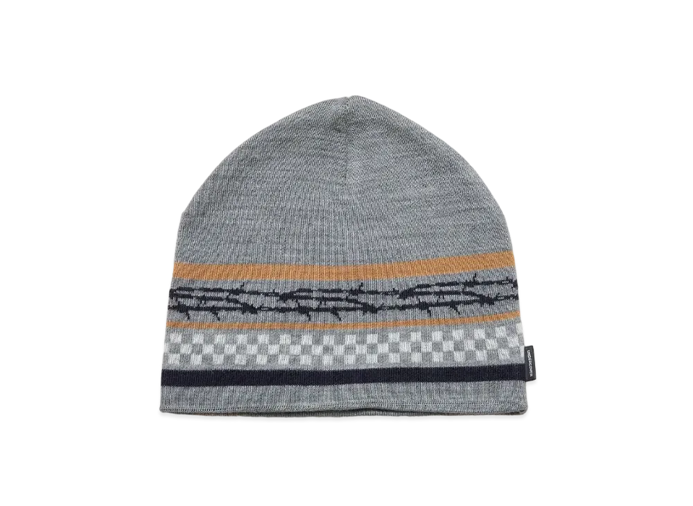 UNDERCOVER Wool-Cotton Beanie "Gray"