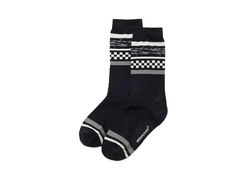 UNDERCOVER Nylon Acrylic Cotton Socks "Black"