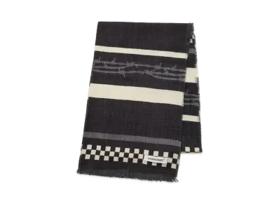 UNDERCOVER Wool Biella Stole "Black"