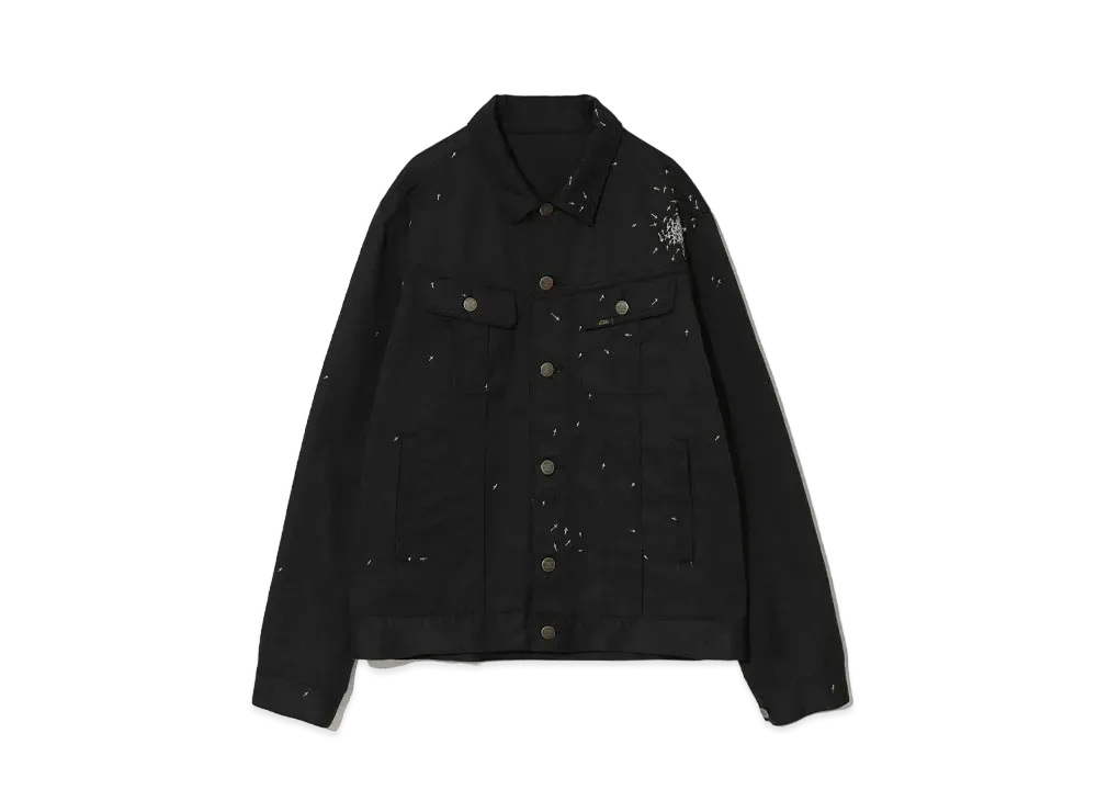 UNDERCOVER Polyester Blend Cotton Jacket "Black"