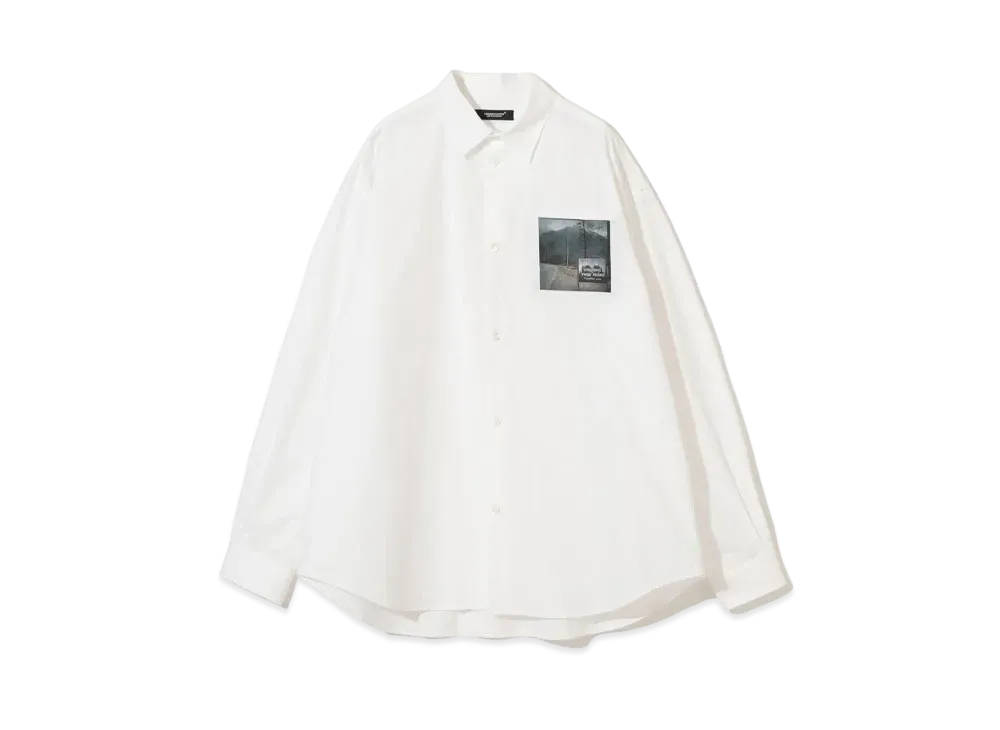 UNDERCOVER Twin Peaks Cotton Typewriter Shirt "White"
