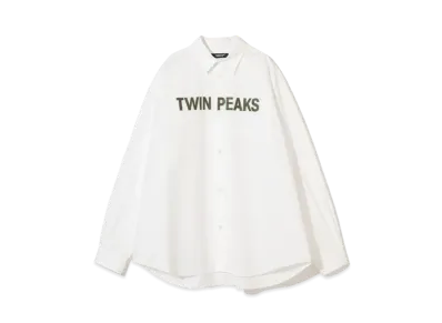 UNDERCOVER Twin Peaks Cotton Typewriter Shirt "White"