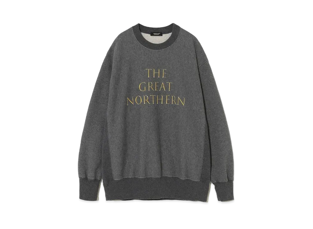 UNDERCOVER Twin Peaks Cotton Sweatshirt Pullover "T.Charcoal"