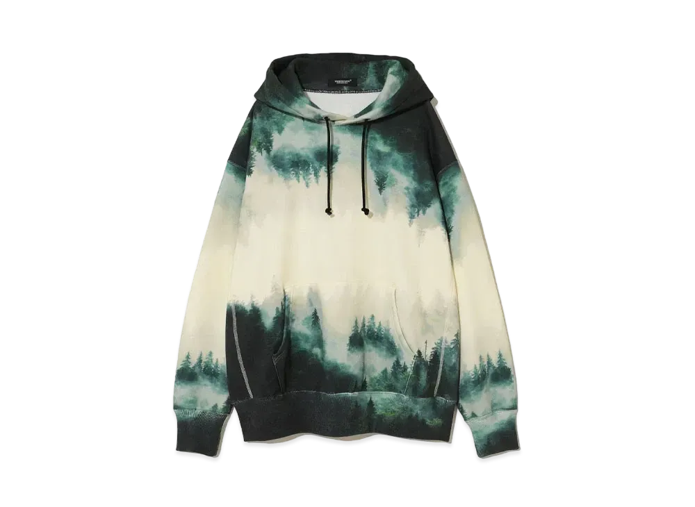 UNDERCOVER Twin Peaks Cotton Sweatshirt Hoodie "Ivory Base"