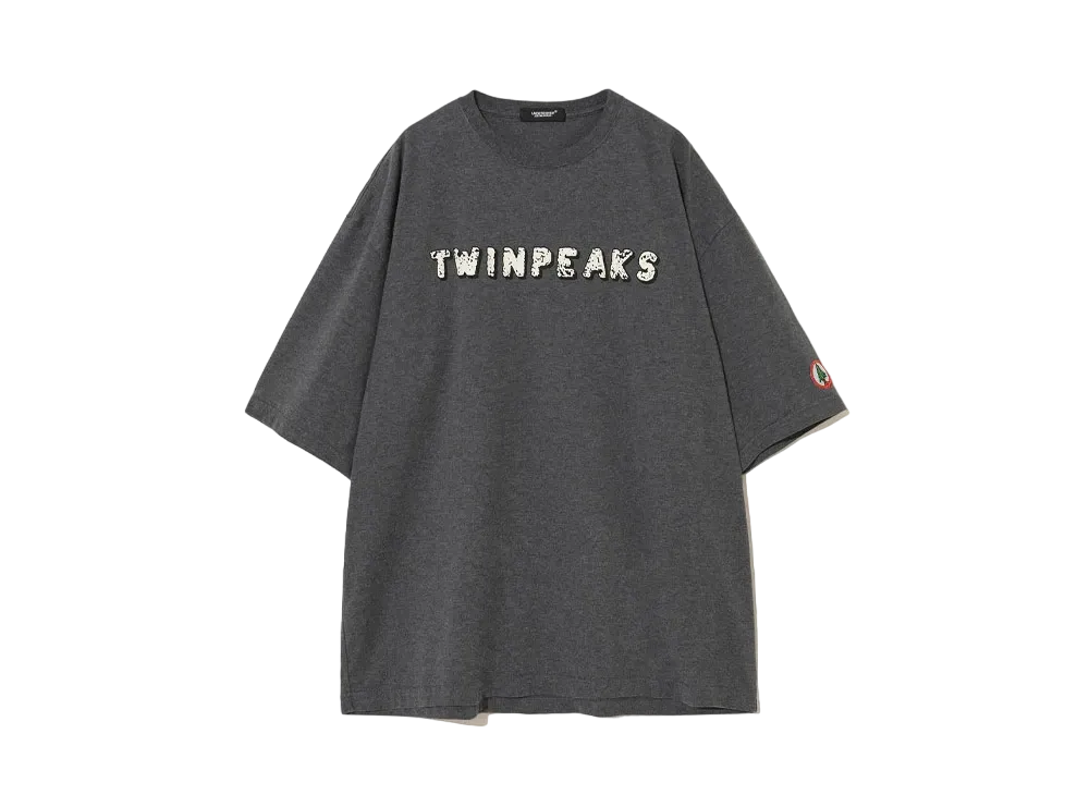 UNDERCOVER Twin Peaks Cotton Wide T-Shirt "Charcoal"