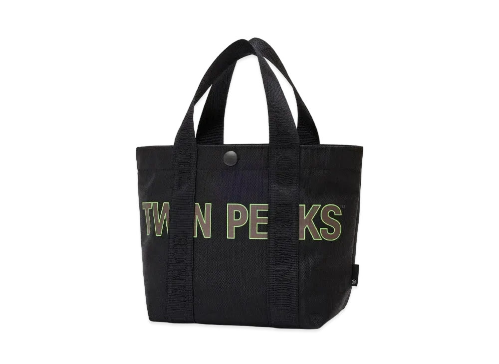UNDERCOVER Twin Peaks Polyester Tote Bag "Black"