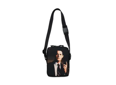 UNDERCOVER Twin Peaks Polyester Shoulder Pouch "Black Base"
