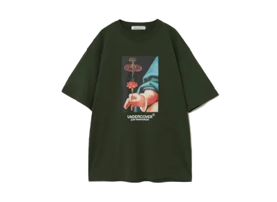UNDERCOVER Cotton T-Shirt "Khaki Green"