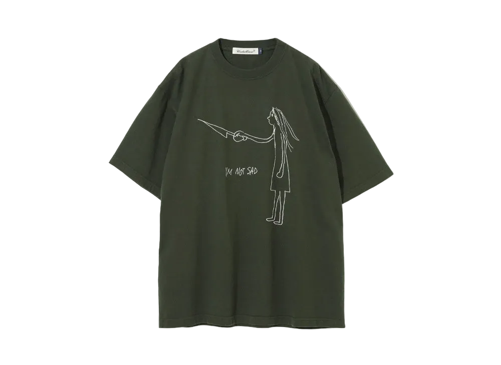 UNDERCOVER Cotton T-Shirt "Khaki Green"