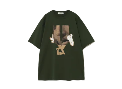 UNDERCOVER Cotton T-Shirt "Khaki Green"