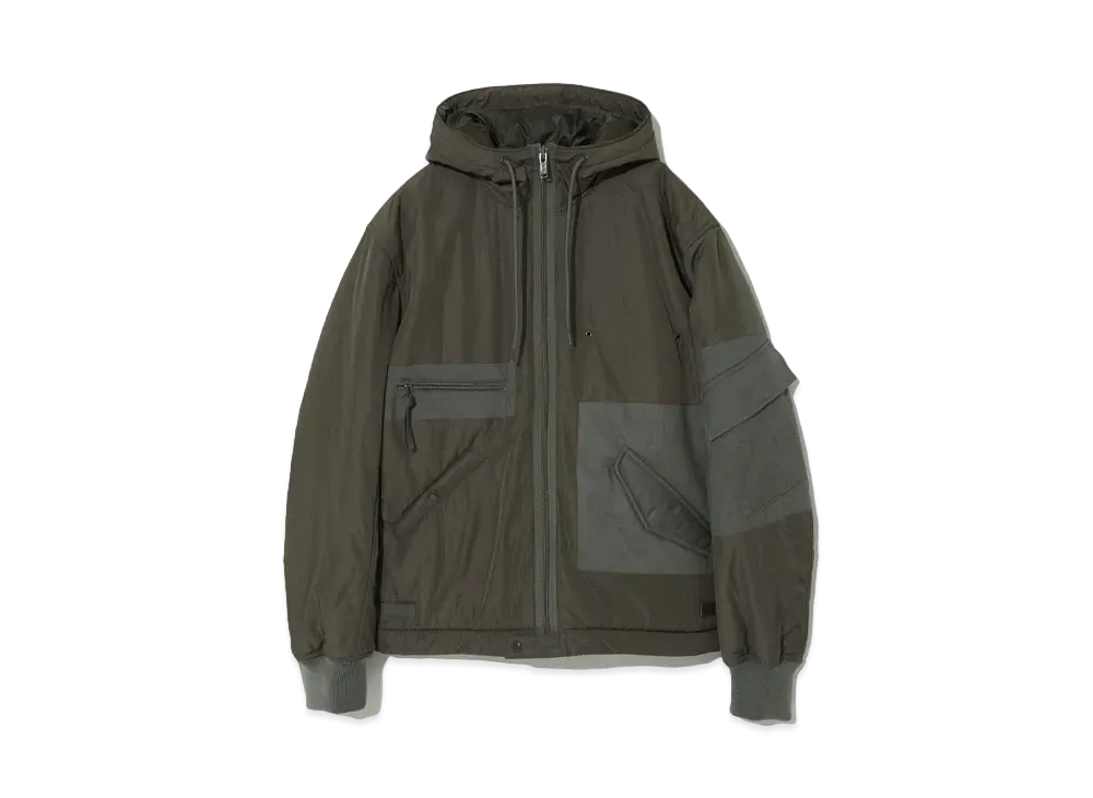 UNDERCOVER Polyester Zip-Up Jacket "Khaki"