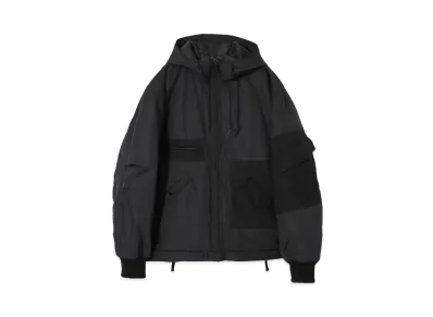 UNDERCOVER Polyester Zip-Up Jacket "Black"