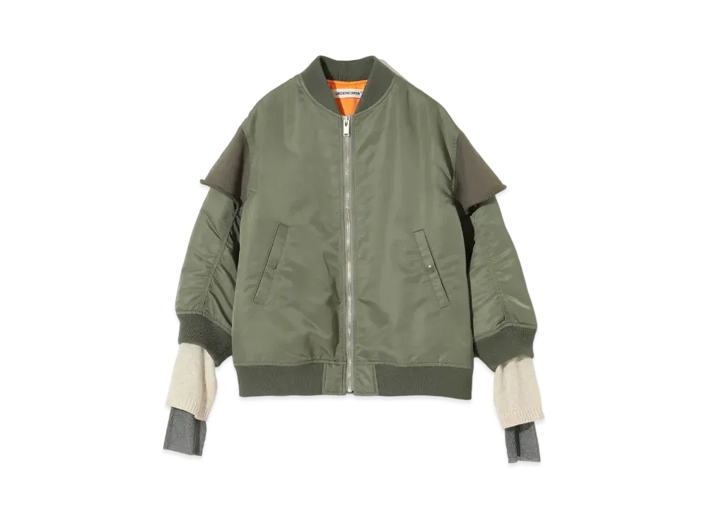 UNDERCOVER Nylon Ma-1 Jacket "Khaki"